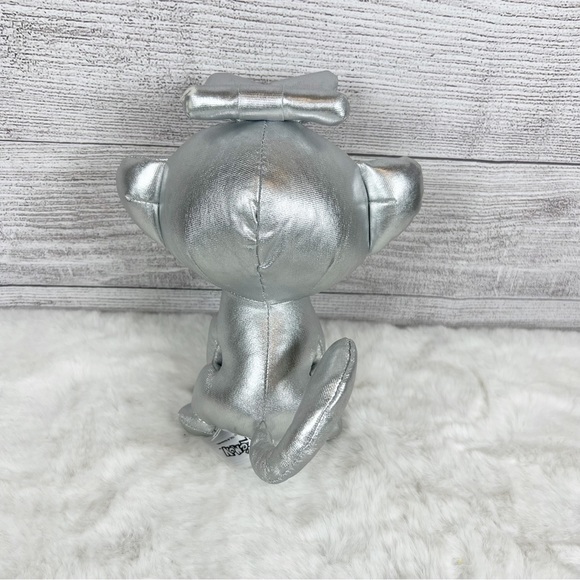 Pokemon 25th Anniversary Silver Grookey Plush Stuffed Animal 8" Metallic - Picture 8 of 9